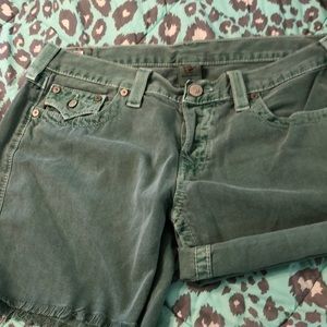 True religion shorts size 32